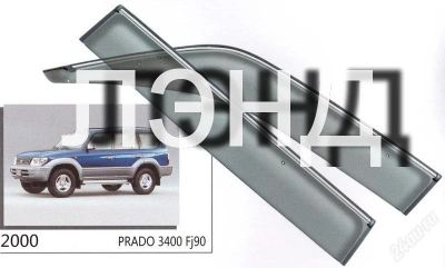 Лот: 2792457. Фото: 1. Ветровики (дефлекторы) окон TOYOTA... Кузов