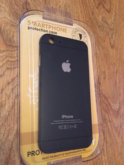 Лот: 4968698. Фото: 1. Чехол - бампер для iPhone 6 Black. Чехлы, бамперы