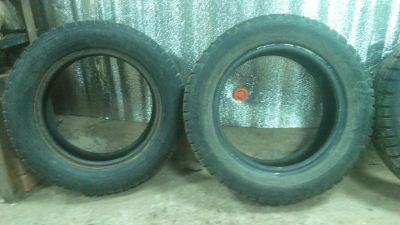 Лот: 10370438. Фото: 1. Пара зимних покрышек Cordiant... Шины