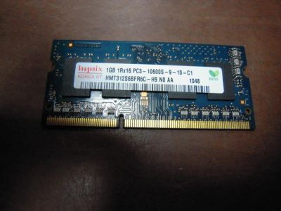 Лот: 6785716. Фото: 1. Память SO-Dimm DDR3 1024mb, частота... Оперативная память