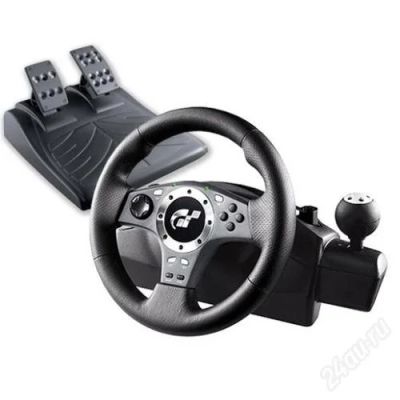 Лот: 863531. Фото: 1. Руль Logitech Driving Force GT. Рули, джойстики