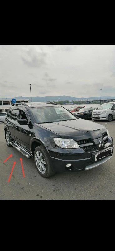 Лот: 17275661. Фото: 1. Пороги Mitsubishi Airtrek/Outlander... Детали тюнинга
