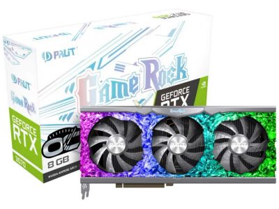 Лот: 17291398. Фото: 1. RTX 3070 GameRock OC. Видеокарты