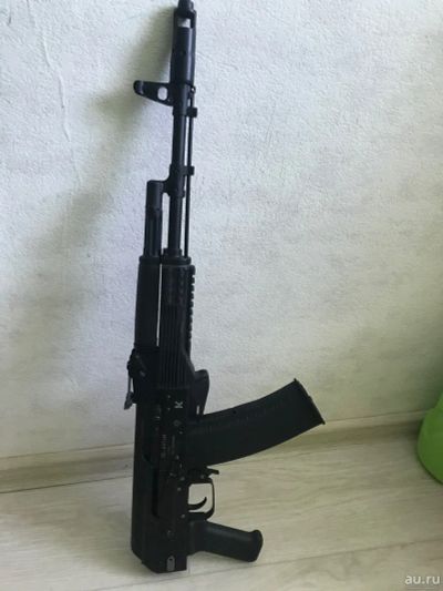 Лот: 15850874. Фото: 1. Автомат калашникова АК-74 со складным... Сигнальное и охолощенное (СХП) оружие