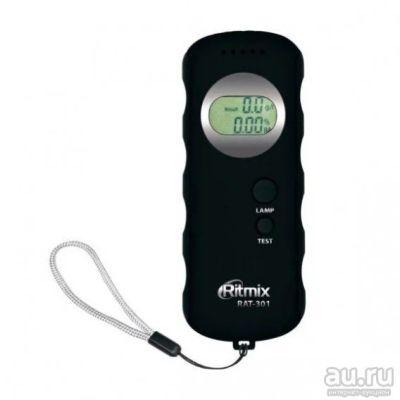 Лот: 14292535. Фото: 1. Алкотестер Ritmix RAT-301. Алкотестеры
