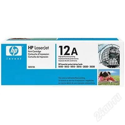 Лот: 1059475. Фото: 1. Картридж HP Q2612A (12A) оригинал. Картриджи, расходные материалы