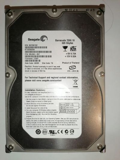 Лот: 18122767. Фото: 1. Жёсткий диск. Жёсткие диски (HDD)