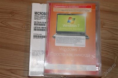 Лот: 2073746. Фото: 1. Windows 7 home basic. Другое (компьютеры, оргтехника, канцтовары)