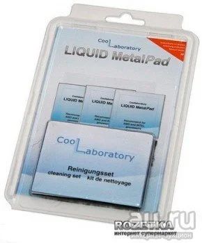 Лот: 9965678. Фото: 1. Coollaboratory Liquid MetalPad... Системы охлаждения