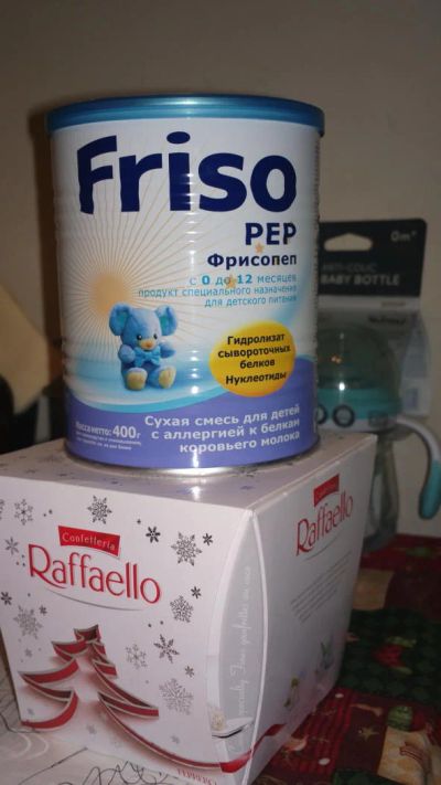Лот: 8859827. Фото: 1. Смесь Friso Фрисопеп . у кого... Детское питание