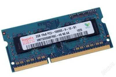 Лот: 1531929. Фото: 1. 4GB (2 х SODIMM DDR3 2048MB PC10600... Оперативная память