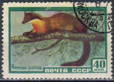 Лот: 25557782. Фото: 1. 1959, 6 июля - 25 декабря. Фауна... Марки