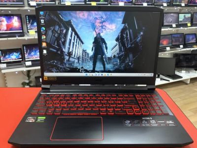 Лот: 18408681. Фото: 1. Игровой ноутбук Acer Ryzen 5 4600H... Ноутбуки