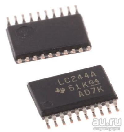 Лот: 9517369. Фото: 1. 74LVC244 корпус TSSOP-20. Микросхемы