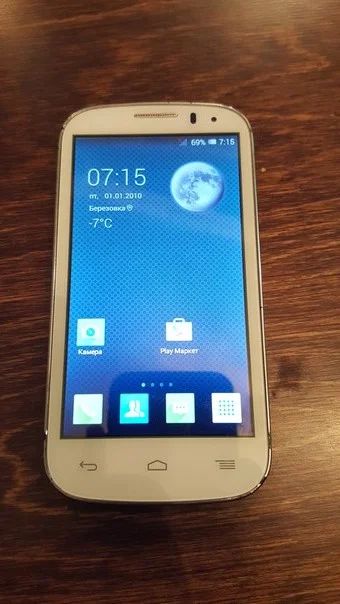 Лот: 7296539. Фото: 1. Alcatel One Touch Pop C5, в нормальном... Смартфоны