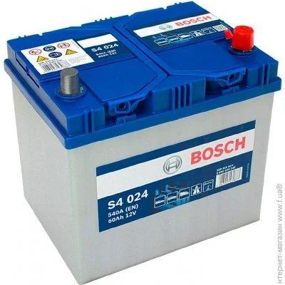 Лот: 15101730. Фото: 1. Аккумулятор Bosch 60AH 0092S40240... Аккумуляторы