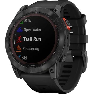 Лот: 24838494. Фото: 1. Смарт-часы Garmin Fenix 7X Solar... Смарт-часы, фитнес-браслеты, аксессуары