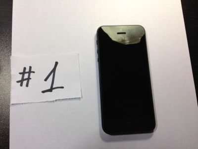 Лот: 4287120. Фото: 1. Б/У iPhone 5 32GB Black 5- A1429... Смартфоны