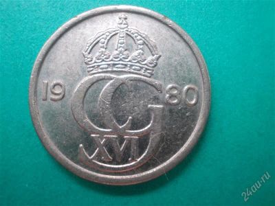 Лот: 2678640. Фото: 1. Швеция 25 оре 1980 год. (1-22). Остальные страны