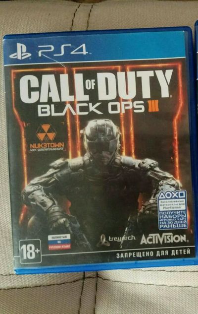 Лот: 10179119. Фото: 1. Call of duty black ops 3 ps4. Игры для консолей