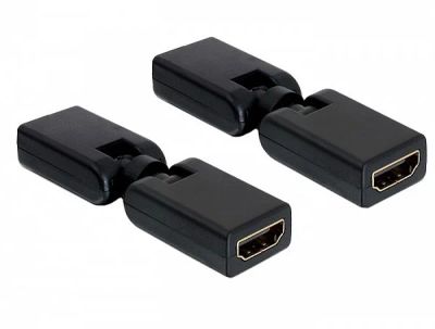 Лот: 16549420. Фото: 1. Переходник (HDMI гнездо - HDMI... Шлейфы, кабели, переходники