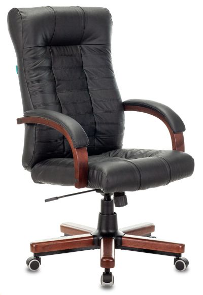 Лот: 23274693. Фото: 1. Кресло руководителя Бюрократ KB-10WALNUT... Стулья и кресла офисные