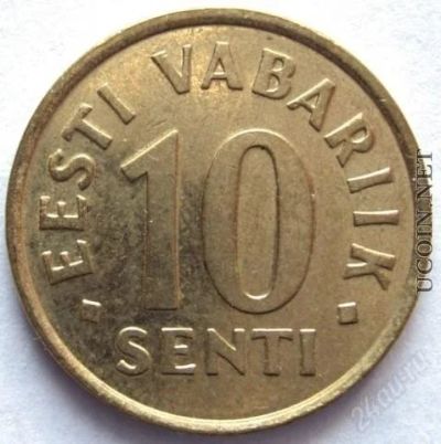 Лот: 1377120. Фото: 1. Эстония 10 сентов 2002. Другое (монеты)