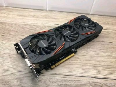 Лот: 13295460. Фото: 1. Видеокарта Gigabyte gtx 1070 8... Видеокарты