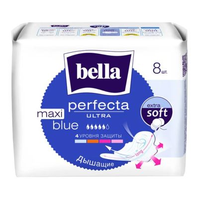 Лот: 25129334. Фото: 1. Прокладки женские Bella, Perfecta... Средства личной гигиены 