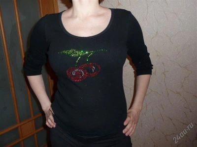 Лот: 2648611. Фото: 1. Кофточка Вишенка. Футболки, топы и майки