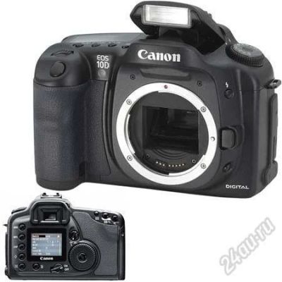 Лот: 3288969. Фото: 1. Тушка фотоаппарата CANON 10D. Цифровые зеркальные