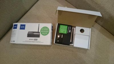Лот: 6474796. Фото: 1. Wi-fi роутер Zyxel keenetic start... Маршрутизаторы (роутеры)