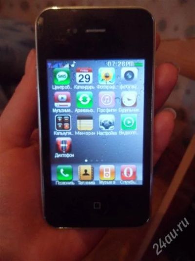 Лот: 1656154. Фото: 1. копия iphone 4g, абсолютно новый... Смартфоны