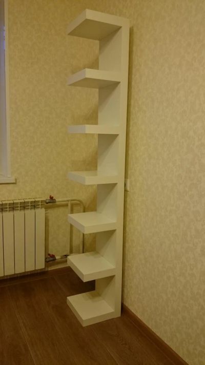 Лот: 7249853. Фото: 1. Стеллаж белый. Шкафы, стеллажи, комоды