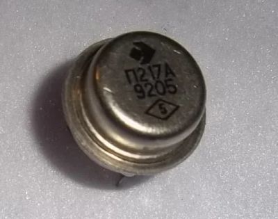 Лот: 10761923. Фото: 1. П217А (p-n-p, Ge, Uкбо-60В, Iк-7... Транзисторы