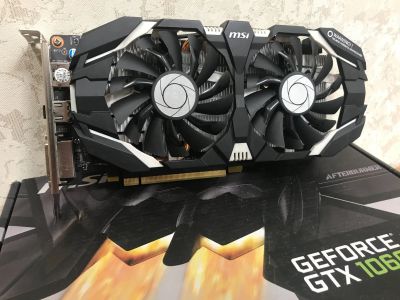 Лот: 16898782. Фото: 1. Msi 1060 3 gb. Видеокарты