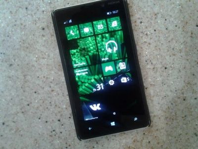 Лот: 4730974. Фото: 1. Nokia Lumia 820 (состояние новое... Смартфоны