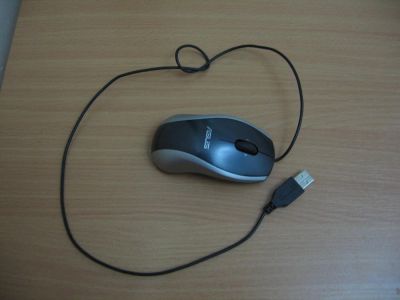 Лот: 4589732. Фото: 1. мышь asus проводная. Клавиатуры и мыши