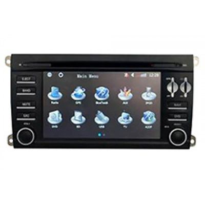 Лот: 4317408. Фото: 1. Штатная магнитола Porsche Cayenne... Автомагнитолы