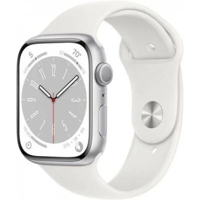 Лот: 21506704. Фото: 1. Часы Apple Watch 8 GPS Starlight... Смарт-часы, фитнес-браслеты, аксессуары
