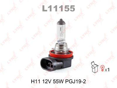 Лот: 17817542. Фото: 1. Лампа галогенная LYNXauto H11... Оптика и освещение