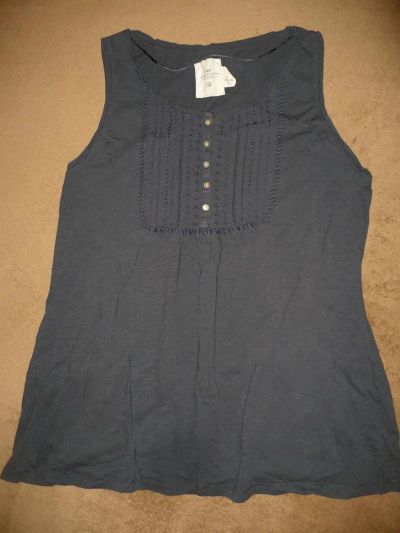 Лот: 3549118. Фото: 1. топ H&M синий XL. Кофты, туники