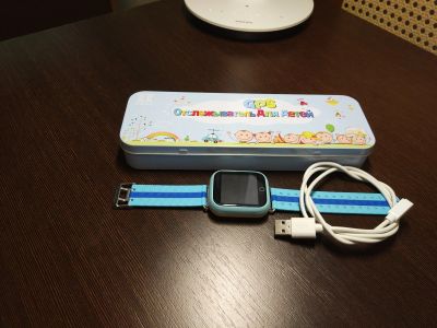 Лот: 12958662. Фото: 1. Часы с GPS Smart Baby Watch Q100... Смарт-часы, фитнес-браслеты, аксессуары