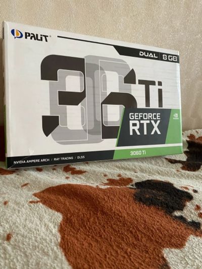 Лот: 19136782. Фото: 1. RTX 3060 TI. Видеокарты