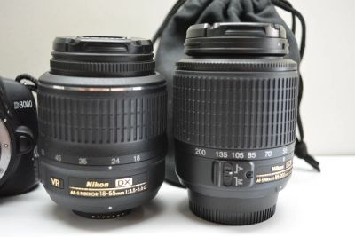 Лот: 7896426. Фото: 1. Два объектива Nikon 18-55 и 55-200... Объективы