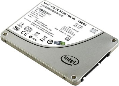 Лот: 10657778. Фото: 1. Почти новый SSD Intel DC серии... SSD-накопители