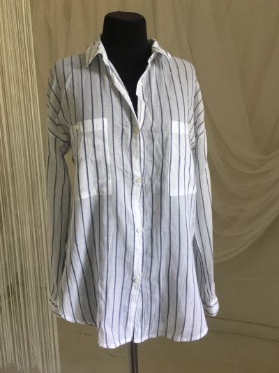 Лот: 19253701. Фото: 1. Батистовая рубашка Mango. Блузы, рубашки, водолазки