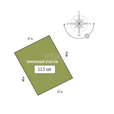 Лот: 24552814. Фото: 1. Продам участок 12.5 сот. Северо-Енисейский... Земельные участки