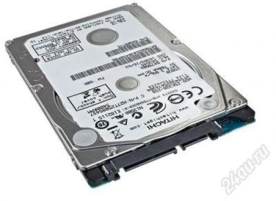 Лот: 1354502. Фото: 1. тонкий! жесткий диск 2.5" SATA-II... Жёсткие диски (HDD)