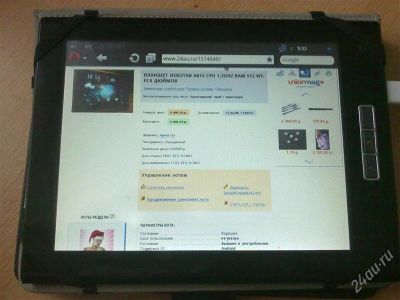 Лот: 1514640. Фото: 1. Планшет Herotab a815 CPU 1.2GHz... Планшеты